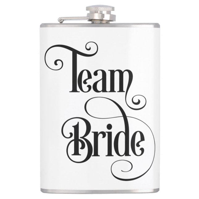 Team Bride Hip Flask (Front)
