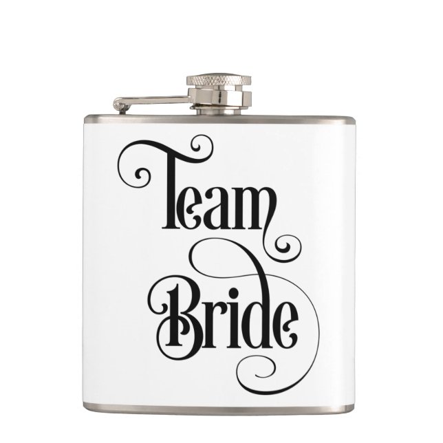 Team Bride Hip Flask (Front)