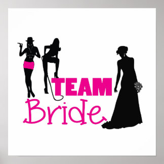 Team Bride - maid of honour Poster