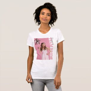 Team Bride Photo T-Shirt   Personalised Hen Party 