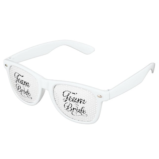 Team Bride Retro Party Shades (Angled)