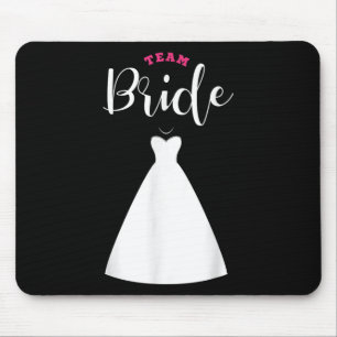 Team Bride Team Groom Bachelor Party Wedding  Mouse Pad