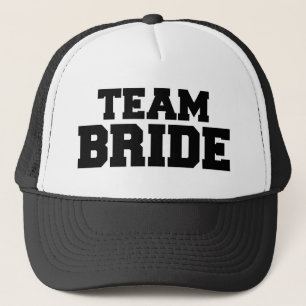 Team bride trucker hat