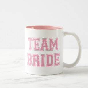 Team Bride Two-Tone Coffee Mug