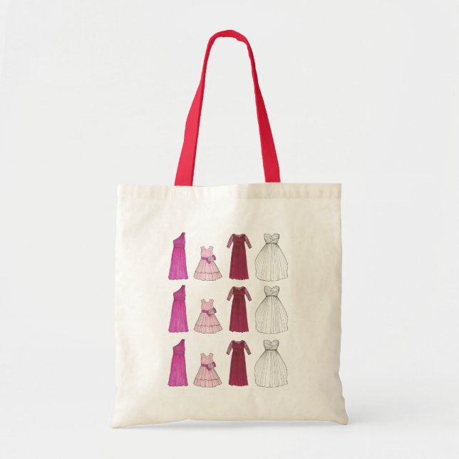 TEAM BRIDE Wedding Bridal Party Bridesmaid Tote Bag (Front)