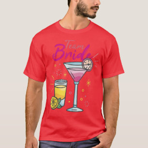 Team bride Wedding Bride-to-be Bachelorette bridal T-Shirt