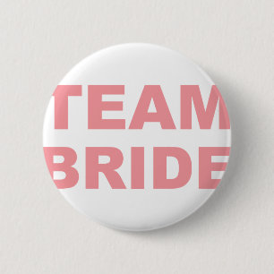 Team Bride Wedding Hen Party 6 Cm Round Badge