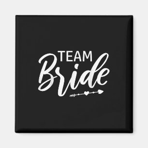Team Bride Wedding Party Magnet