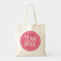 Team Bride - Wedding Tote Bag