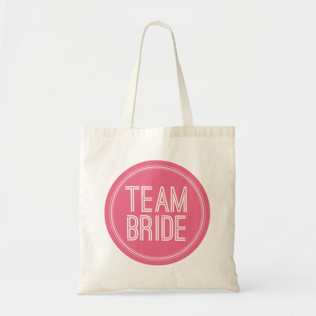 Team Bride - Wedding Tote Bag (Front)