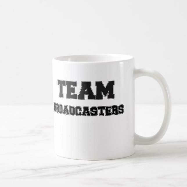 Team Broadcasters Coffee Mug (Right)