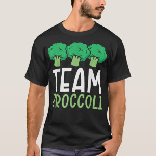 Team Broccoli Vegan Lover Vegetable Healthy Vegeta T-Shirt