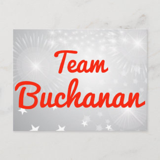 Team Buchanan Postcard