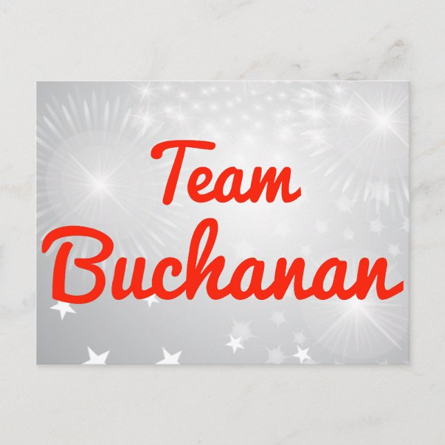 Team Buchanan Postcard (Front)