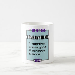 "Team Building" Customisable Coffee Mug