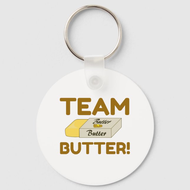 TEAM BUTTER KEY RING (Front)