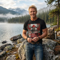 Team Canada. Born to survive. Canadian moose. 