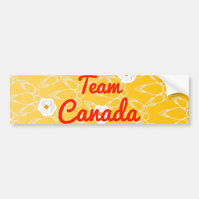 Team Canada Bumper Sticker (Front)