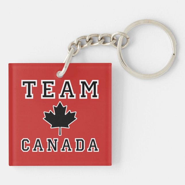 Team Canada Key Ring (Back)