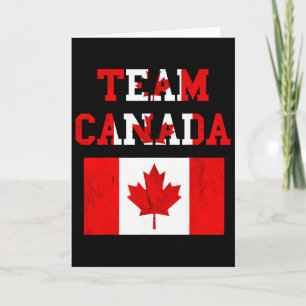 Team Canada Maple Leaf Canadian Soccer Team Canada Card