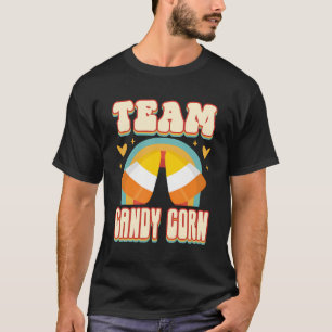 Team Candy Corn Cute Food Addict Team T-Shirt