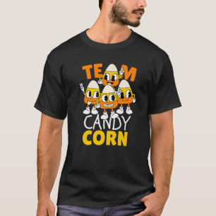Team Candy Corn Halloween Costume Candy Corn Crew T-Shirt