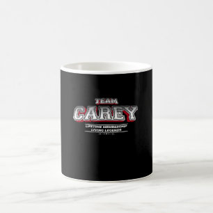 Team CAREY Family Surname Last Name Member Coffee Mug
