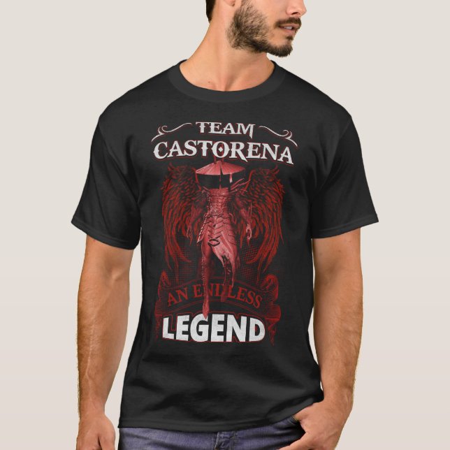 Team CASTORENA - An Endless LEGEND T-Shirt (Front)