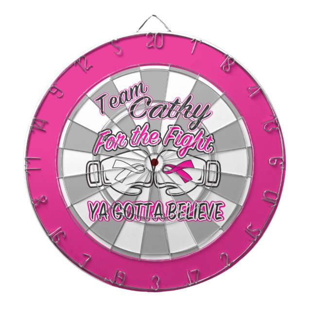 Team Cathy Custom Dartboard (Front)