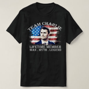 Team Charlie Lifetime Member Man Myth Legend  T-Shirt