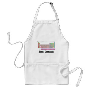 Team Chemistry (Periodic Table Of Elements) Standard Apron