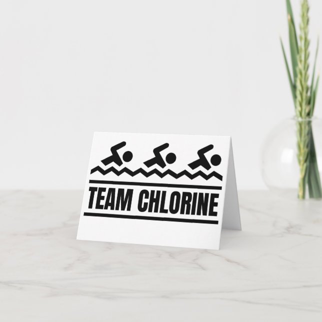 Team Chlorine Card (Front)
