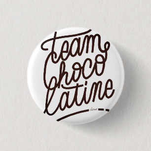 Team Chocolatine 3 Cm Round Badge