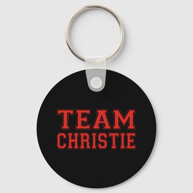 TEAM CHRISTIE KEY RING (Front)