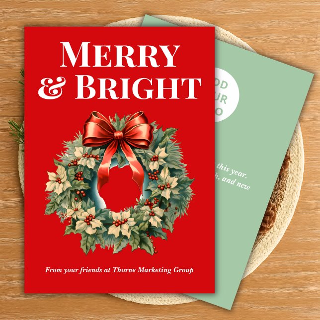 Team Christmas Card in Red (Creator Uploaded)