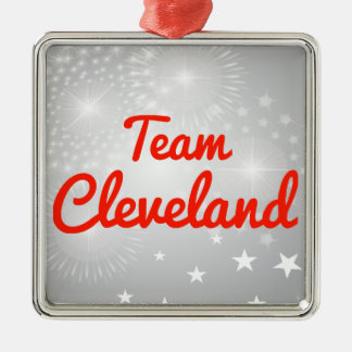 Team Cleveland Metal Ornament