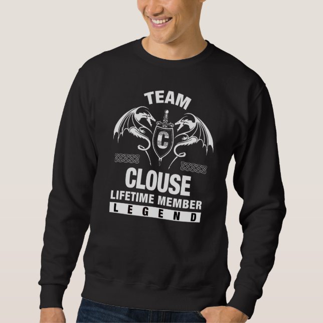 Team Clouse Lifetime Member Sweatshirt (Front)