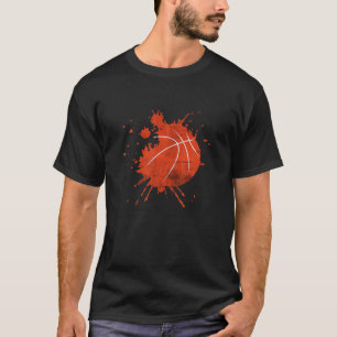 Team Coach Basketball Game Player Cool Ball Sports T-Shirt