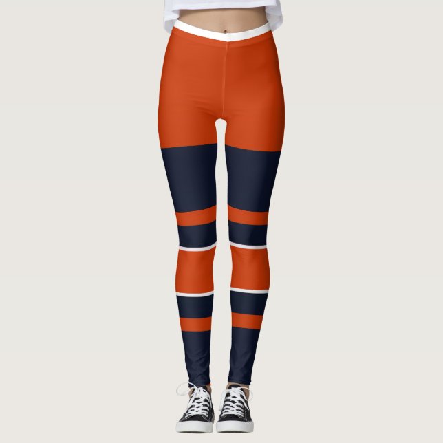 "TEAM COLOR #3" 2027 ACTIVEWEAR LEGGINGS (Front)
