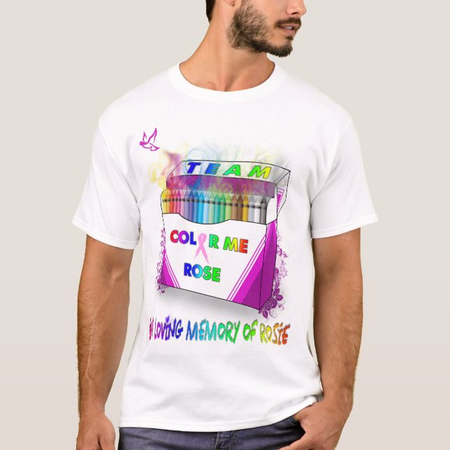 Team Colour Me Rose T-Shirt (Front)
