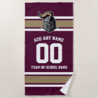 Team Colours and Mascot Personalised