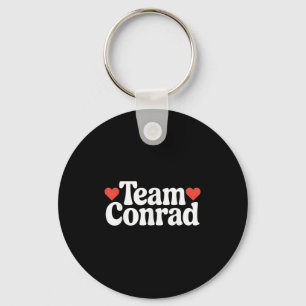 Team Conrad I Love Conrad Heart Conrad Key Ring