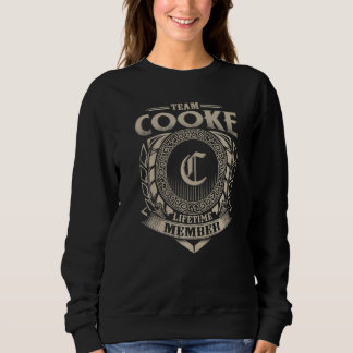 Team COOKE Lifetime Member Vintage COOKE Family Sweatshirt