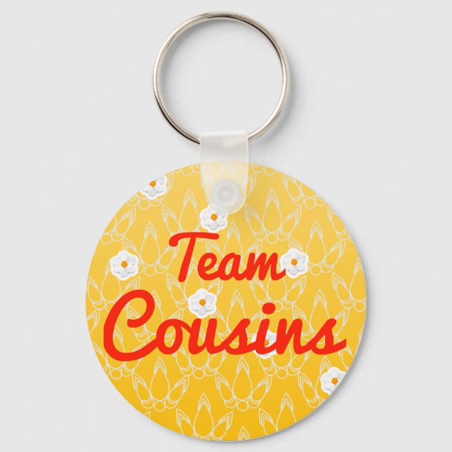 Team Cousins Key Ring (Front)