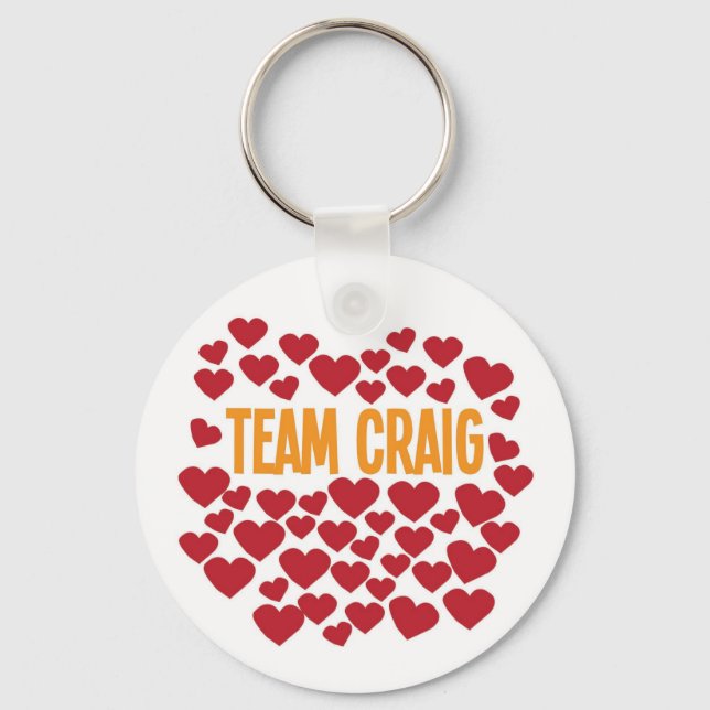 Team Craig Key Ring (Front)