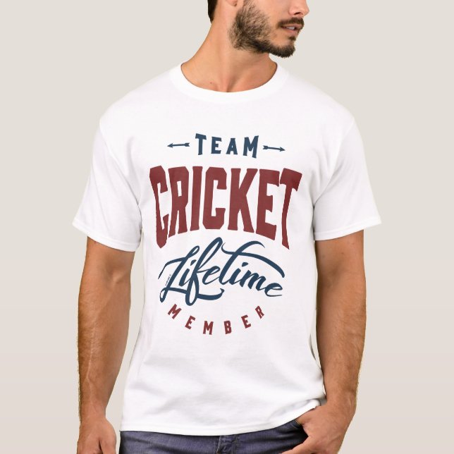 Team Cricket T-Shirt (Front)