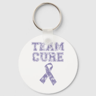Team Cure (Periwinkle) Key Ring