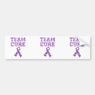 Team Cure (Purple) Bumper Sticker