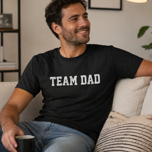 Team Dad Funny Personalised Father's Day T-Shirt