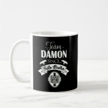 Team Damon Since Hello Brother TVD Salvatore Mug